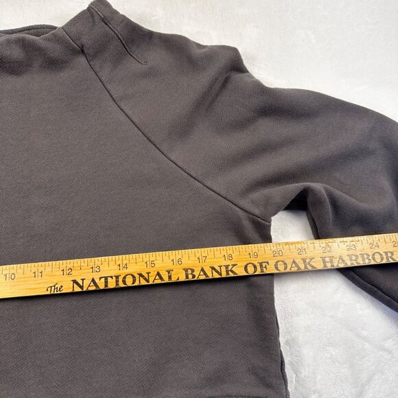 Free people Womens Cropped Sweatshirt Sz M The Class Shanti Top Raglan Sleeves - Picture 7 of 10